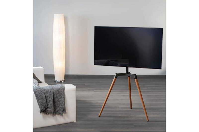 TV Golvstativ Hama Stafflidesign Upp till 65 - Beige||Svart - Möbler - Vardagsrum - Tv-möbler & mediamöbler - Tv-väggfästen & mediastativ - Tv stativ & väggfästen