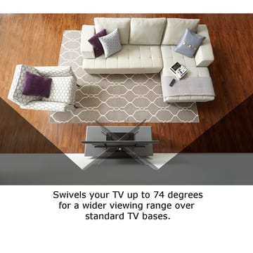 TV-Ställ Sanus 32-60 Svängbar Vesa 600x400 - Svart - Möbler - Vardagsrum - Tv-möbler & mediamöbler - Tv-väggfästen & mediastativ - Tv stativ & väggfästen