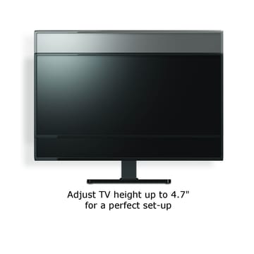 TV-Ställ Sanus 32-60 Svängbar Vesa 600x400 - Svart - Möbler - Vardagsrum - Tv-möbler & mediamöbler - Tv-väggfästen & mediastativ - Tv stativ & väggfästen