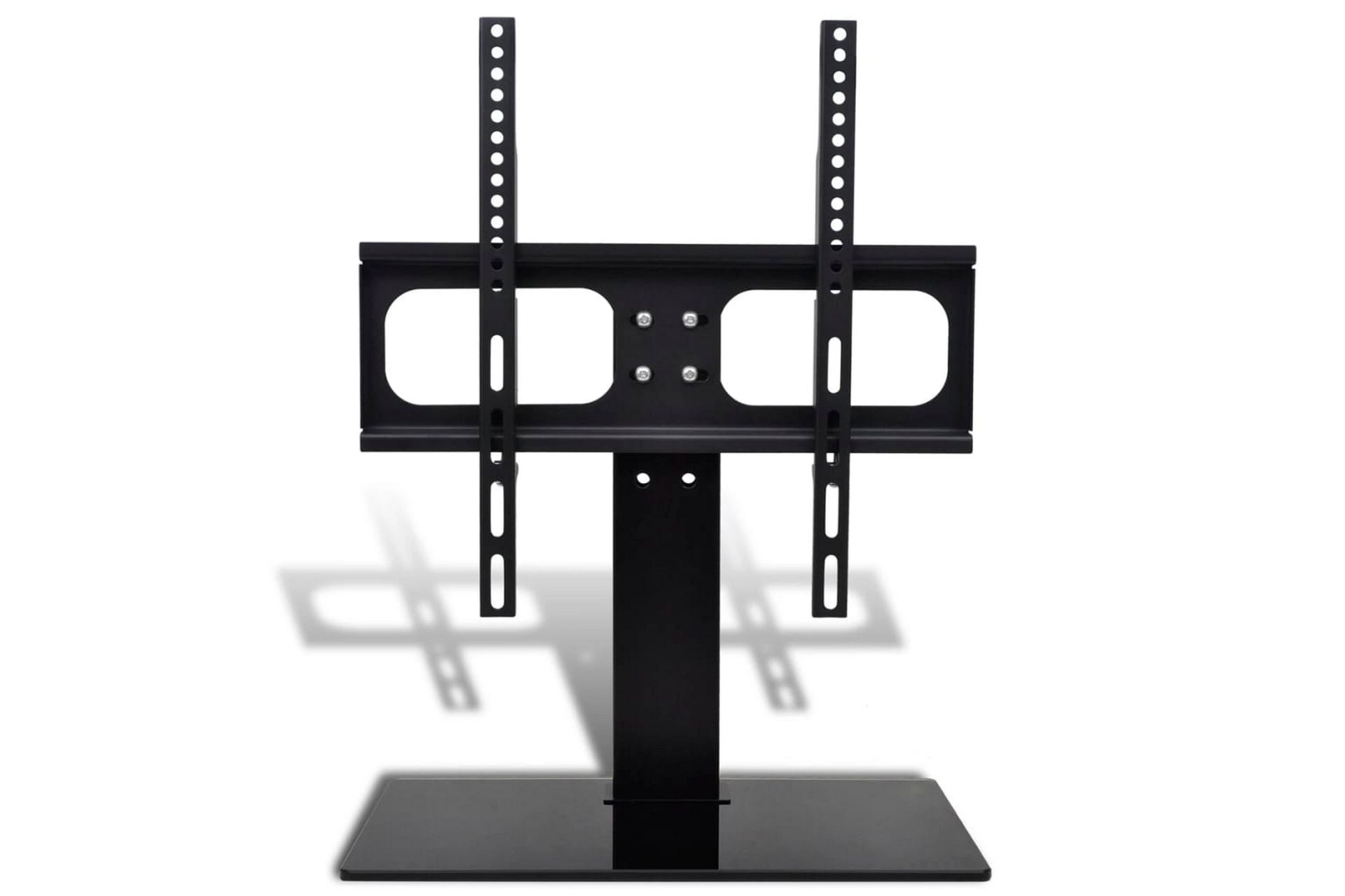 TV-stöd med fot 400x400 mm 23 - 55 - Svart - Möbler - Vardagsrum - Tv-möbler & mediamöbler - Tv-väggfästen & mediastativ - Tv stativ & väggfästen