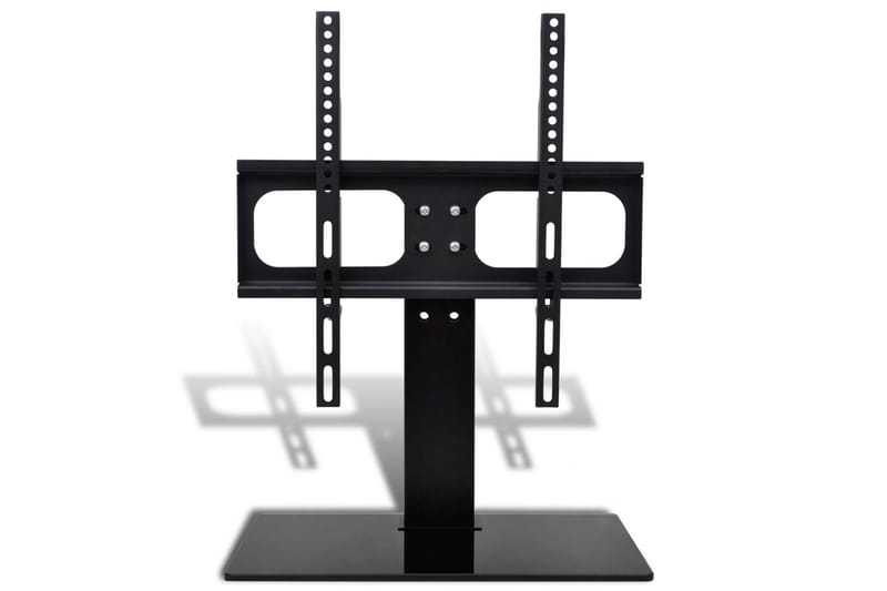 TV-stöd med fot 400x400 mm 23 - 55 - Svart - Möbler - Vardagsrum - Tv-möbler & mediamöbler - Tv-väggfästen & mediastativ - Tv stativ & väggfästen