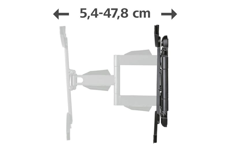 TV Väggfäste Hama VESA Full Motion Svart 37-75 - Möbler - Vardagsrum - Tv-möbler & mediamöbler - Tv-väggfästen & mediastativ - Tv stativ & väggfästen
