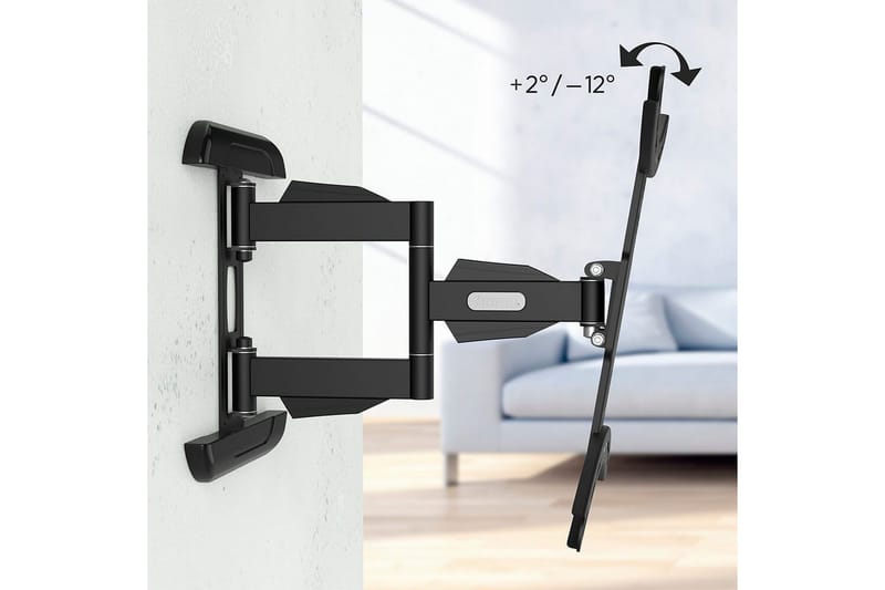 TV Väggfäste Hama VESA Full Motion Svart - Svart - Möbler - Vardagsrum - Tv-möbler & mediamöbler - Tv-väggfästen & mediastativ - Tv stativ & väggfästen