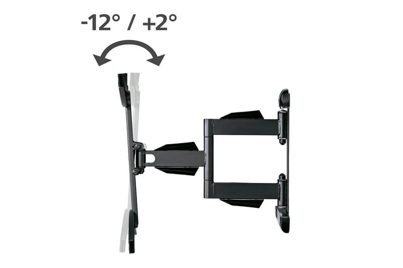TV Väggfäste Hama VESA Full Motion Svart - Svart - Möbler - Vardagsrum - Tv-möbler & mediamöbler - Tv-väggfästen & mediastativ - Tv stativ & väggfästen