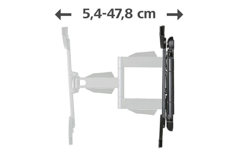TV Väggfäste Hama VESA Full Motion Svart - Svart - Möbler - Vardagsrum - Tv-möbler & mediamöbler - Tv-väggfästen & mediastativ - Tv stativ & väggfästen