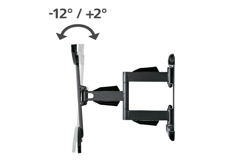 TV Väggfäste Hama VESA Full Motion Svart - Svart - Möbler - Vardagsrum - Tv-möbler & mediamöbler - Tv-väggfästen & mediastativ - Tv stativ & väggfästen