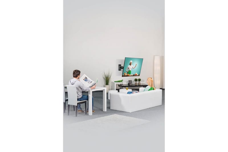 TV Väggfäste Hama VESA Full Motion Upp till 65 Easy Fix Svart - Möbler - Vardagsrum - Tv-möbler & mediamöbler - Tv-väggfästen & mediastativ - Tv stativ & väggfästen