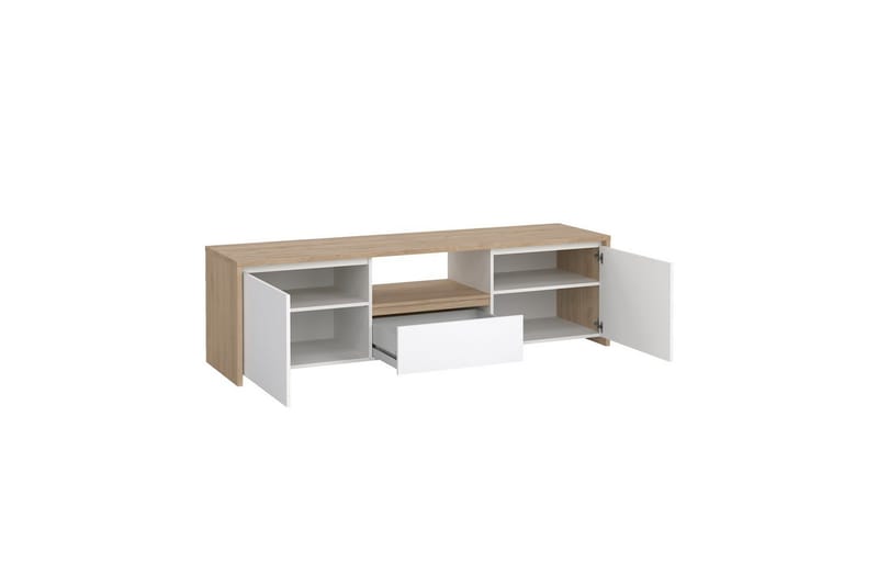 Varun Tv-stativ 51 cm - Vit/Rödfärgat trä - Möbler - Vardagsrum - Tv-möbler & mediamöbler - Tv-väggfästen & mediastativ - Tv stativ & väggfästen