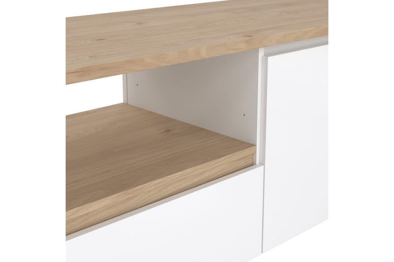 Varun Tv-stativ 51 cm - Vit/Rödfärgat trä - Möbler - Vardagsrum - Tv-möbler & mediamöbler - Tv-väggfästen & mediastativ - Tv stativ & väggfästen