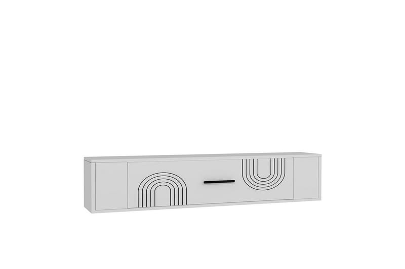 Veyra Tv-stativ 120x26 cm - Vit - Möbler - Vardagsrum - Tv-möbler & mediamöbler - Tv-väggfästen & mediastativ - Tv stativ & väggfästen