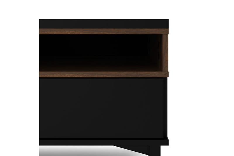 Virender Tv-stativ 48 cm - Svart/Natur - Möbler - Vardagsrum - Tv-möbler & mediamöbler - Tv-väggfästen & mediastativ - Tv stativ & väggfästen