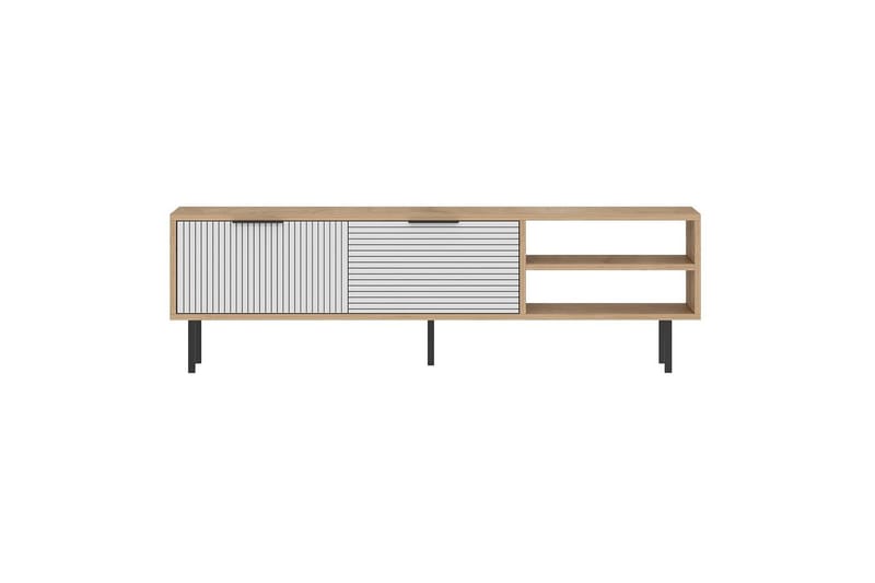 Wenus Tv-bänk 150 cm - Ek/Vit - Möbler - Vardagsrum - Tv-möbler & mediamöbler - Tv-bänkar
