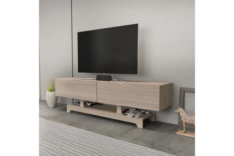 Zira Tv-bänk 160 cm - Röd - Möbler - Vardagsrum - Tv-möbler & mediamöbler - Tv-bänkar