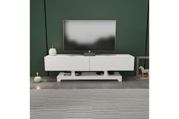 Zira Tv-bänk 160 cm - Vit - Möbler - Vardagsrum - Tv-möbler & mediamöbler - Tv-bänkar