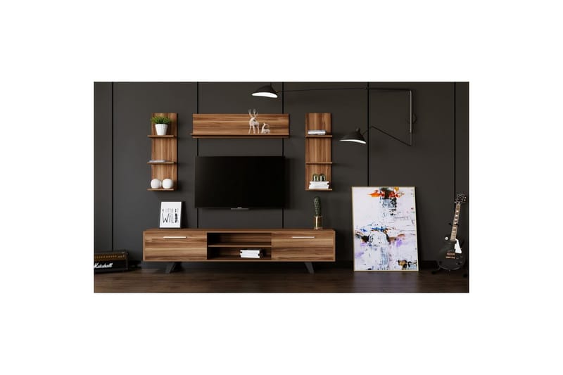 Zyrosen Tv-bänk 180 cm - Natur - Möbler - Vardagsrum - Tv-möbler & mediamöbler - Tv-bänkar