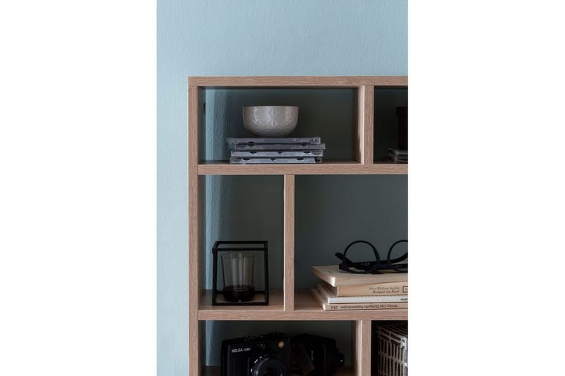 Vägghylla Wohnling melaminbelagd spånskiva, bokförvaring, väggmonterad, modern stil Sonoma - Sonoma - Förvaring - Köksförvaring - Kökshylla