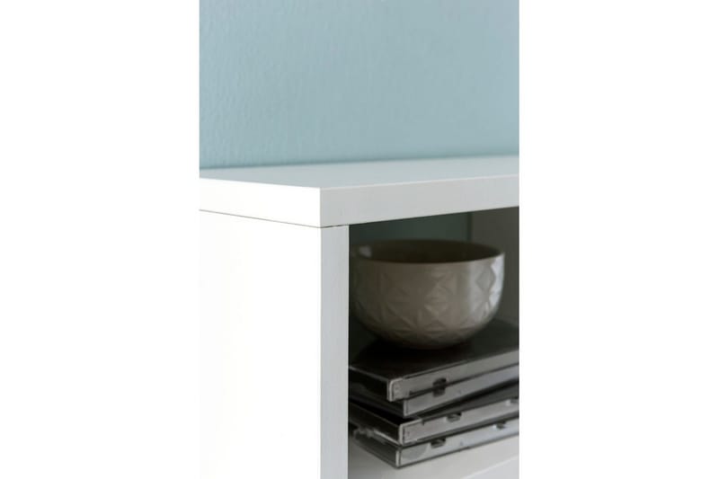 Vägghylla Wohnling melaminbelagd spånskiva, bokförvaring, väggmonterad, modern stil Vit - Vit - Förvaring - Köksförvaring - Kökshylla