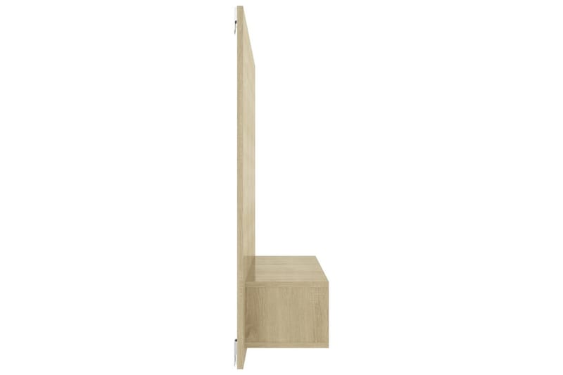 Väggmonterat tv-skåp sonoma-ek 120x23,5x90 cm spånskiva - Brun - Möbler - Vardagsrum - Tv-möbler & mediamöbler - Tv-skåp