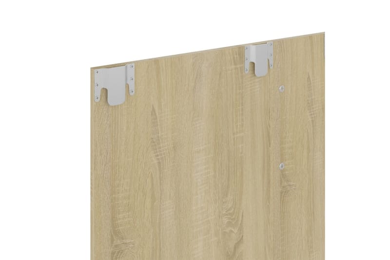 Väggmonterat tv-skåp sonoma-ek 120x23,5x90 cm spånskiva - Brun - Möbler - Vardagsrum - Tv-möbler & mediamöbler - Tv-skåp
