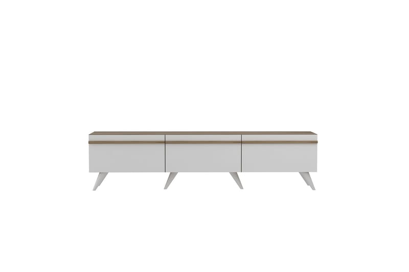 VALENTINA Tv-bänk 180x35 cm Vit - Möbler - Vardagsrum - Tv-möbler & mediamöbler - Tv-bänkar