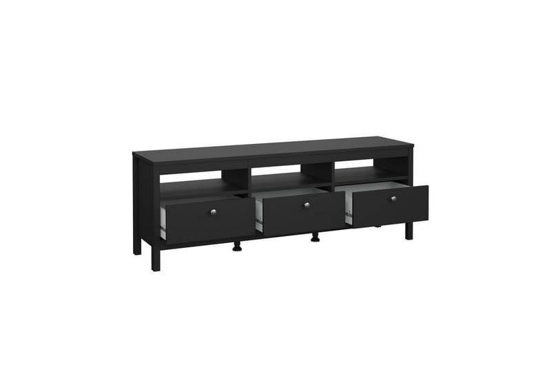 Vallvidera Tv-bänk 151,4 cm - Svart - Möbler - Vardagsrum - Tv-möbler & mediamöbler - Tv-bänkar