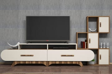 VARRED TV-Möbelset 205 cm Brun