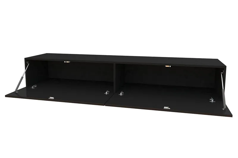 Vasil TV-möbelset 260x40x180 cm - Svart/Vit - Möbler - Vardagsrum - Tv-möbler & mediamöbler - Tv-möbelset