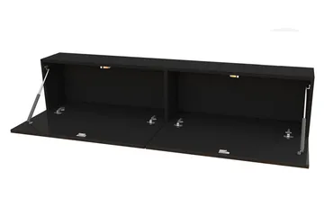 Vasil TV-möbelset 280x40x180 cm - Svart/Vit - Möbler - Vardagsrum - Tv-möbler & mediamöbler - Tv-möbelset