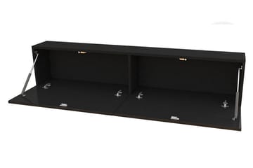 Vasil TV-möbelset 280x40x180 cm - Svart/Vit - Möbler - Vardagsrum - Tv-möbler & mediamöbler - Tv-möbelset