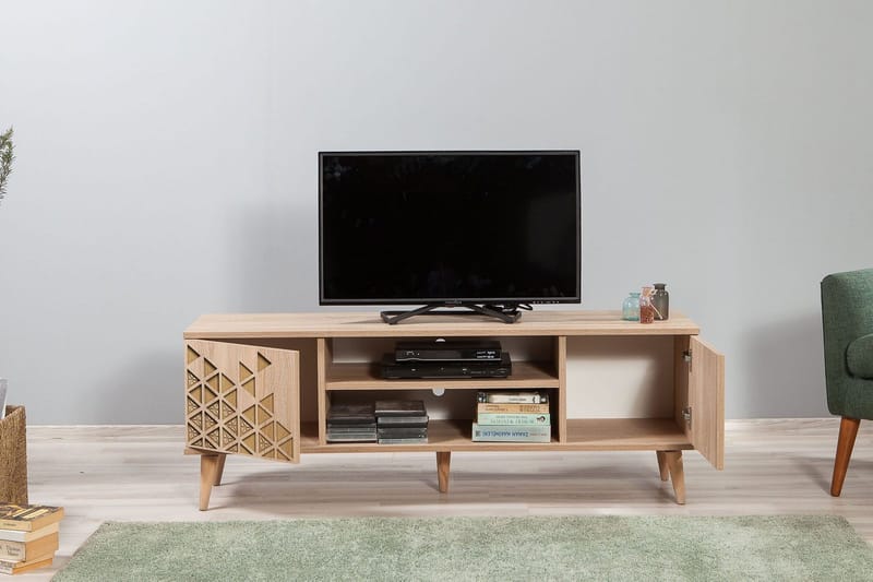 Vellavie Tv-bänk 140 cm Dekor - Möbler - Vardagsrum - Tv-möbler & mediamöbler - Tv-bänkar