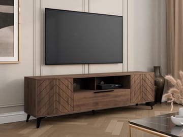 Vemdalen Tv-bänk 204 cm - brun - Möbler - Vardagsrum - Tv-möbler & mediamöbler - Tv-bänkar