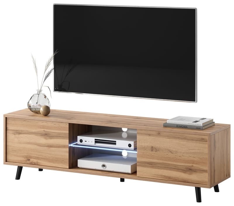 Vipan Tv-bänk 140 cm - Ek - Möbler - Vardagsrum - Tv-möbler & mediamöbler - Tv-bänkar