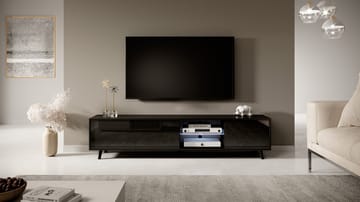 Vipan Tv-bänk 175 cm - Svart - Möbler - Vardagsrum - Tv-möbler & mediamöbler - Tv-bänkar