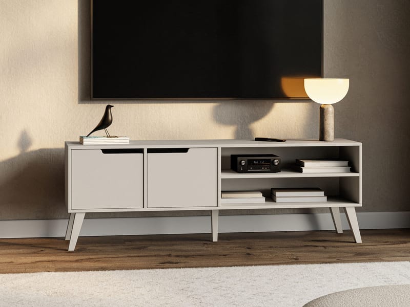 Virello Tv-bänk 160 cm - beige - Möbler - Vardagsrum - Tv-möbler & mediamöbler - Tv-bänkar