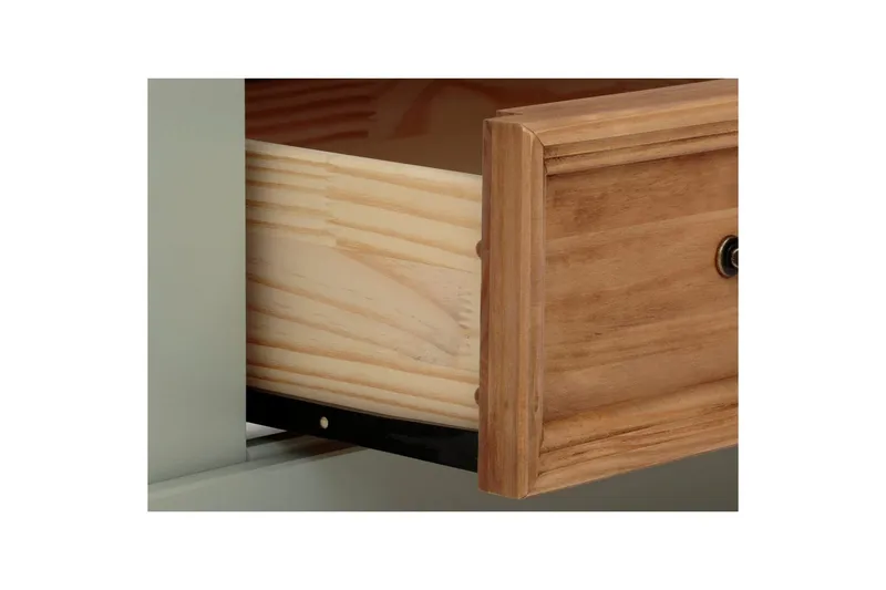 Vitrin Selma Salviagrön/fläck/vax - Salviagrön/fläck/vax - Förvaring - Skåp - Vitrinskåp