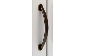Vitrin Selma Vit/Fläck/Vax - Vit/Fläck/Vax - Förvaring - Skåp - Vitrinskåp
