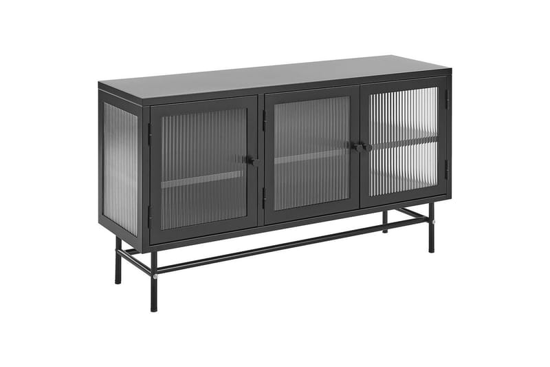 Vitrinskåp Devon Svart, Svart