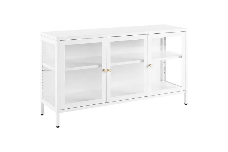 Vitrinskåp Newport Vit, Vit