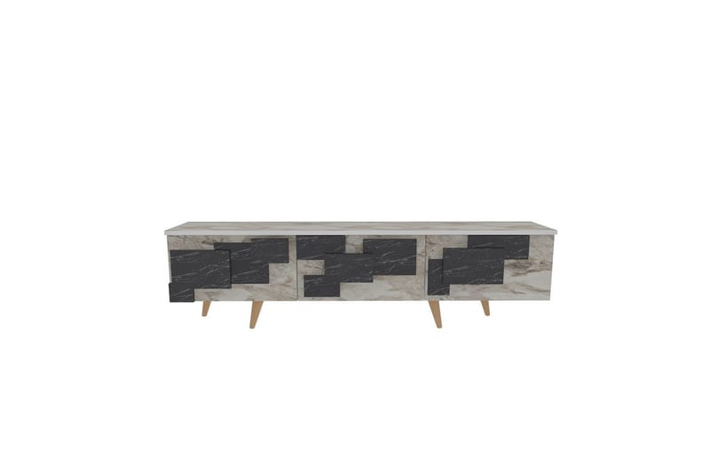 Xamira Tv-bänk 160 cm - Vit - Möbler - Vardagsrum - Tv-möbler & mediamöbler - Tv-bänkar