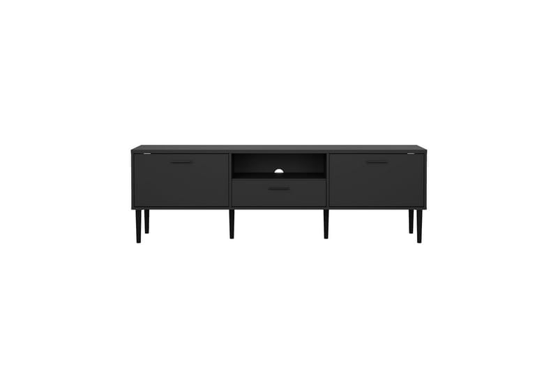 Yumi Tv-bänk 177 cm - Svart - Möbler - Vardagsrum - Tv-möbler & mediamöbler - Tv-bänkar