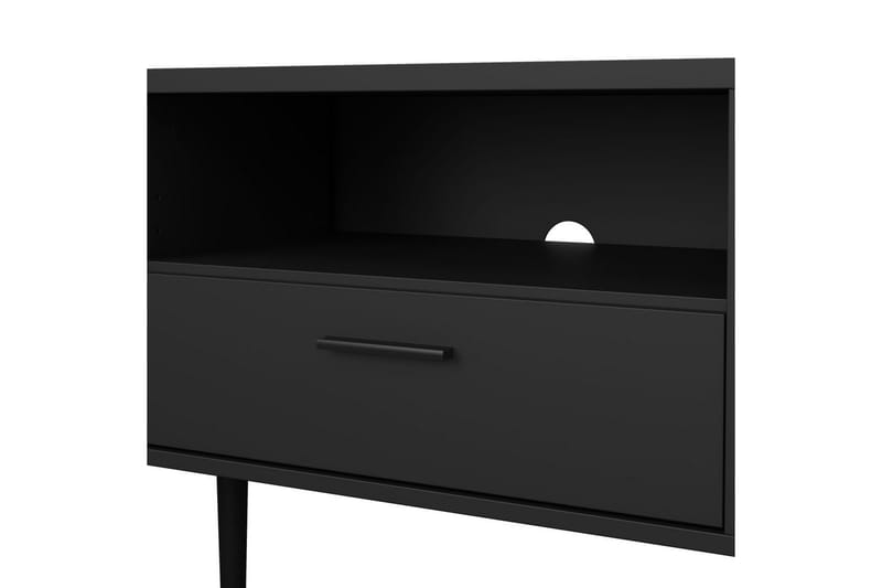 Yumi Tv-bänk 177 cm - Svart - Möbler - Vardagsrum - Tv-möbler & mediamöbler - Tv-bänkar