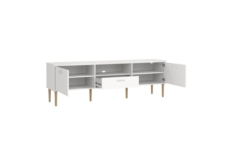 Yumi Tv-bänk 177 cm - Vit - Möbler - Vardagsrum - Tv-möbler & mediamöbler - Tv-bänkar