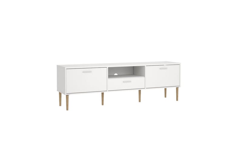 Yumi Tv-bänk 177 cm - Vit - Möbler - Vardagsrum - Tv-möbler & mediamöbler - Tv-bänkar