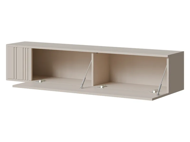 Zalricus TV-bänk 150x30 cm - Svart, valnöt - Möbler - Vardagsrum - Tv-möbler & mediamöbler - Tv-skåp