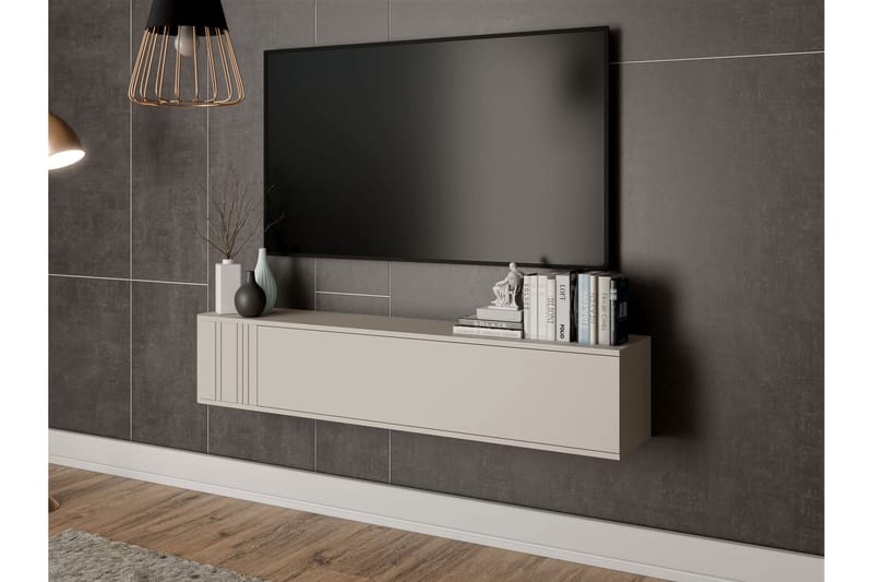 Zalricus Tv-skåp 150 cm - Beige - Möbler - Vardagsrum - Tv-möbler & mediamöbler - Tv-skåp