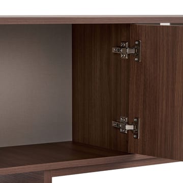 Zavio TV-bänk 180 cm med Förvaring, Trä- och Valnötsutseende - Brun - Möbler - Vardagsrum - Tv-möbler & mediamöbler - Tv-bänkar