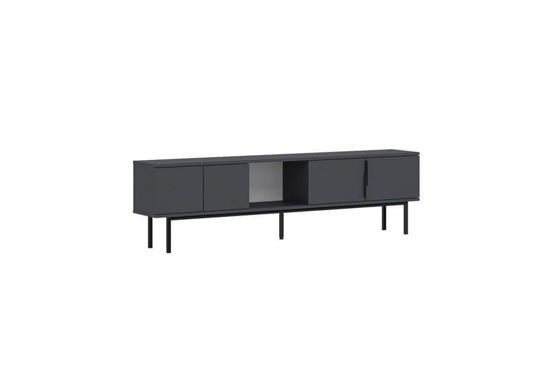 Zeiran Tv-bänk 180 cm - Antracit - Möbler - Vardagsrum - Tv-möbler & mediamöbler - Tv-bänkar