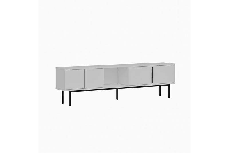 Zeiran Tv-bänk 180 cm - Vit - Möbler - Vardagsrum - Tv-möbler & mediamöbler - Tv-bänkar
