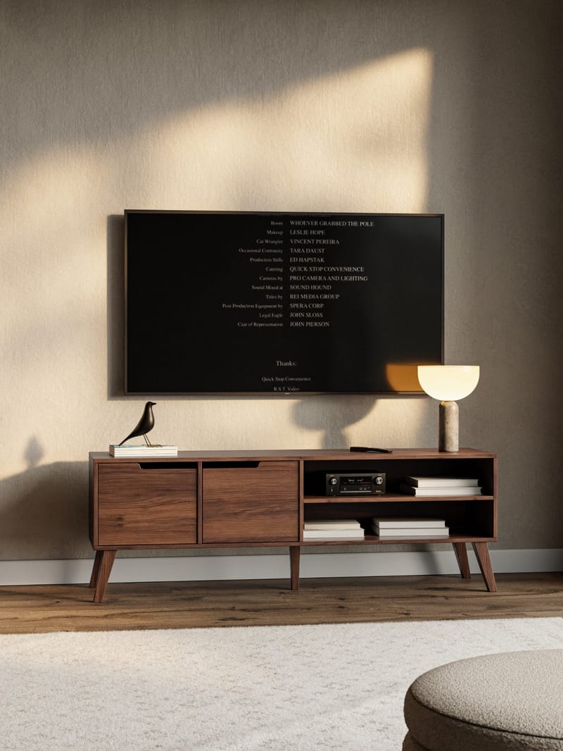 Zelto Tv-Bänk 160 cm - Warmia valnöt - Möbler - Vardagsrum - Tv-möbler & mediamöbler - Tv-bänkar