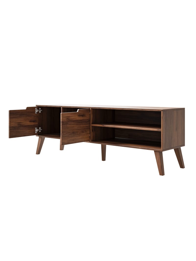 Zelto Tv-Bänk 160 cm - Warmia valnöt - Möbler - Vardagsrum - Tv-möbler & mediamöbler - Tv-bänkar